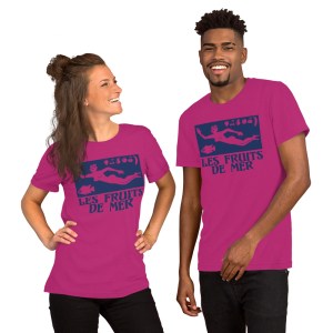 Unisex Les Fruits de Mer T-shirt